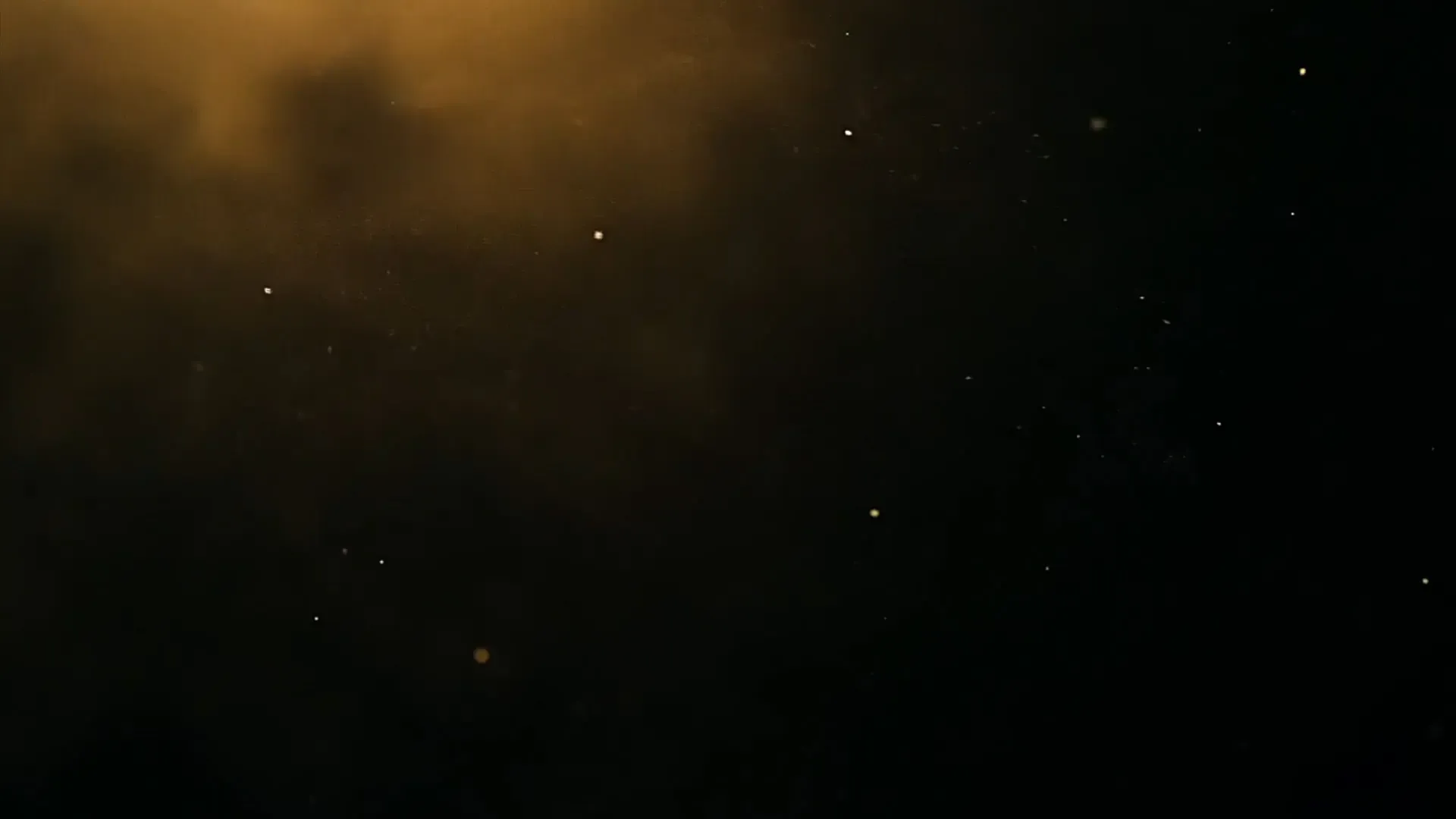 Golden Particle Dust Overlay for Cinematic Backgrounds